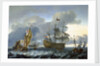 The Dutch attack on the Medway: 'Royal Charles' carried into Dutch waters by Ludolf Bakhuizen