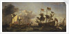Royal visit to the fleet in the Thames Estuary, 6 June 1672 by Willem Van de Velde the Younger