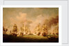 The Battle of Barfleur, 19 May 1692 by Richard Paton