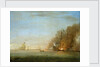 Destruction of the 'Soleil Royal' at the Battle of La Hogue, 23 May 1692 by Peter Monamy