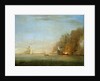 Destruction of the 'Soleil Royal' at the Battle of La Hogue, 23 May 1692 by Peter Monamy