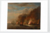 The burning of the 'Soleil Royal' at the Battle of La Hogue, 23 May 1692 by Willem van de Velde the Elder