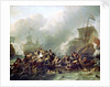 The Battle of Texel, 11 August 1673 by Ludolf Bakhuizen