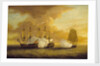 Action between HMS 'Lion' and 'Elizabeth' and the 'Du Teillay', 9 July 1745 by Dominic Serres the Elder