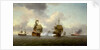 The capture of the 'Glorioso', 8 October 1747 by Charles Brooking