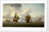 The capture of the 'Glorioso', 8 October 1747 by Charles Brooking