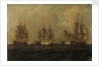 Action off Cape Francois, 21 October 1757 by John Cleveley