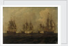 Action off Cape Francois, 21 October 1757 by John Cleveley
