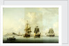 Attack on Goree, 29 December 1758: Ships at Anchor after the Action by Dominic Serres the Elder