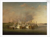 Bombardment of Morro Castle, 1 July 1762 by Richard Paton