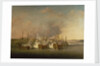 Bombardment of Morro Castle, 1 July 1762 by Richard Paton