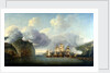 Forcing a passage of the Hudson River, 9 October 1776 by Thomas Mitchell