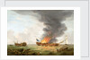 The Quebec' and 'Surveillance' in action, 6 October 1779 by Robert Dodd