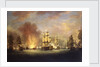 The Moonlight Battle: the Battle off Cape St Vincent, 16 January 1780 by Richard Paton