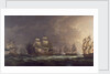 The Moonlight Battle: the Battle off Cape St Vincent, 16 January 1780 by Dominic Serres the Elder