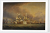The Battle of the Saints, 12 April 1782 by Thomas Mitchell