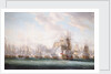 The Battle of the Saints, 12 April 1782 by Nicholas Pocock