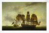 The capture of the 'Amazone' by HMS 'Santa Margarita', 29 July 1782 by Robert Dodd