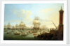 Arrival of their Sicilian majesties at Naples, 12 October 1785 by Dominic Serres the Elder