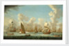 Naval review at Spithead, 1767 by Francis Swaine