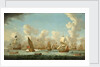 Naval review at Spithead, 1767 by Francis Swaine