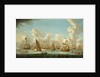 Naval review at Spithead, 1767 by Francis Swaine