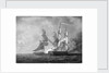 HMS 'Scourge' capturing the 'Sansculotte', 13 March 1793 by Thomas Yates