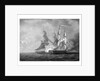 HMS 'Scourge' capturing the 'Sansculotte', 13 March 1793 by Thomas Yates