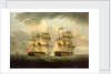 Action between HMS 'Venus' and the 'Semillante', 27 May 1793 by Thomas Elliott