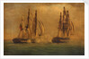 Action between HMS 'Crescent' and the 'Reunion', 20 October 1793: ships engaged by C. M. Jones