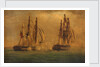 Action between HMS 'Crescent' and the 'Reunion', 20 October 1793: ships engaged by C. M. Jones