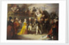 Visit of George III to Howe's Flagship, the 'Queen Charlotte', 26 June 1794 by Henry Perronet Briggs