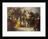 Visit of George III to Howe's Flagship, the 'Queen Charlotte', 26 June 1794 by Henry Perronet Briggs