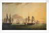 The East Indiaman 'General Goddard' capturing Dutch East Indiamen, June 1795 by Thomas Luny