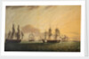 The East Indiaman 'General Goddard' capturing Dutch East Indiamen, June 1795 by Thomas Luny