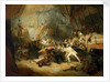 Nelson boarding the 'San Josef' at the Battle of Cape St Vincent, 14 February 1797 by George Jones