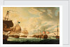 The Battle of Copenhagen, 2 April 1801 by Robert Dodd