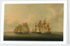 Action of HMS 'Arrow' and 'Acheron' against the French frigates 'Hortens'e and 'Incorruptible': beginning of the action, 4 February 1805 by Francis Sartorius