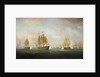 Admiral Sir Robert Calder's action off Cape Finisterre, 23 July 1805 by William Anderson