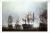The Battle of Trafalgar, 21 October 1805 by Richard Henry Nibbs