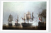The Battle of Trafalgar, 21 October 1805 by Richard Henry Nibbs