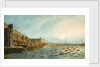 Nelson's funeral procession on the Thames, 9 January 1806 by Daniel Turner