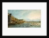 Nelson's funeral procession on the Thames, 9 January 1806 by Daniel Turner