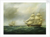 Action between HMS 'Hydra' and 'Furet', 27 February 1806 by British School