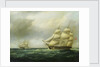 Action between HMS 'Hydra' and 'Furet', 27 February 1806 by British School