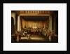 Trial of four British seamen at Canton, 1 October 1807: scene inside the Court by Chinese School