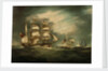 Capture of the 'Gypsy', 30 April 1812 by Thomas Buttersworth