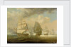 Escape of HMS 'Belvidera', 23 June 1812 by William John Huggins