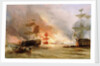 The bombardment of Algiers, 27 August 1816 by George Chambers