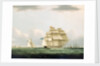 The yacht 'Royal Sovereign' with the Duchess of Clarence on board, leaving Portsmouth to view the visiting Russian squadron anchored in Spithead, 8 August 1827 by Henry Moses